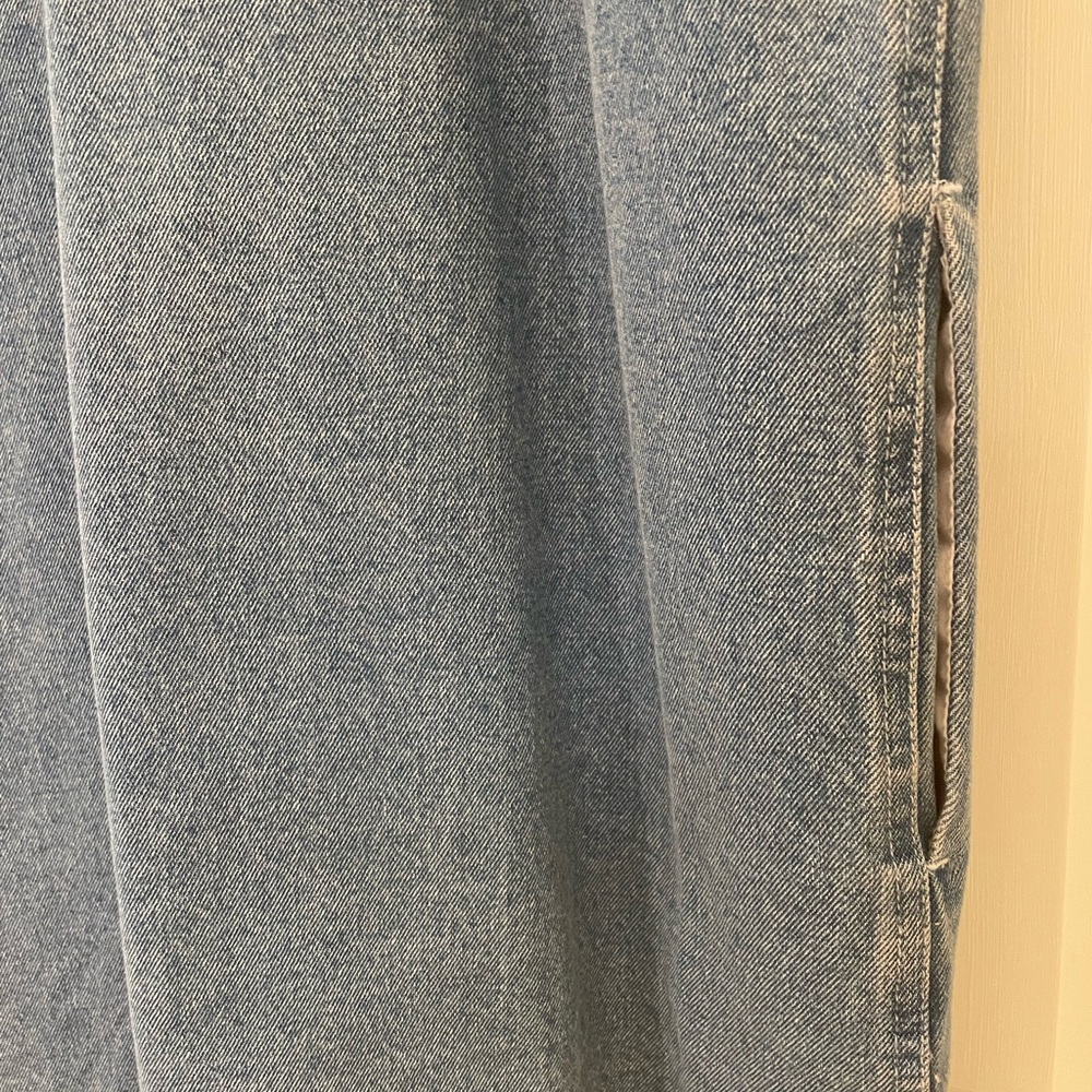 Karen Kane Blue Denim “Throw & Go” Dress - Picture 9 of 11